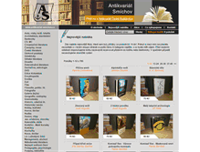 Tablet Screenshot of antikvariat-smichov.cz